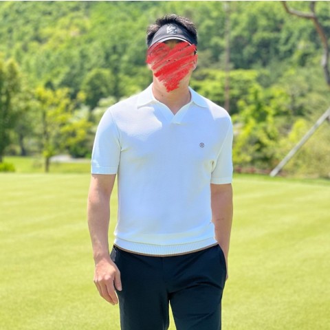 [G/FORE] 지포어 골프 Knit Polo 티셔츠 (MEN)