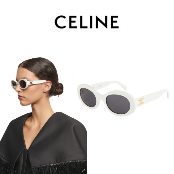 셀린느 트리오페 01 선글라스 (화이트)-레플리카 사이트 쇼핑몰