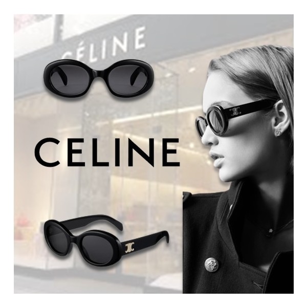 셀린느 트리오페 01 선글라스 (블랙)-레플리카 사이트 쇼핑몰