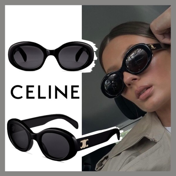 셀린느 트리오페 01 선글라스 (블랙)-레플리카 사이트 쇼핑몰