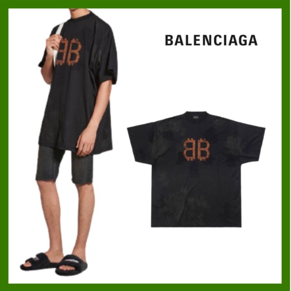 [BALENCIAGA] 발렌시아가 23SS 크립토 반팔티-레플리카 사이트 쇼핑몰