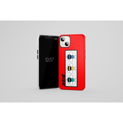 디올 미니벌 휴대폰 케이스 4color (아이폰,갤럭시,플립 휴대폰케이스)