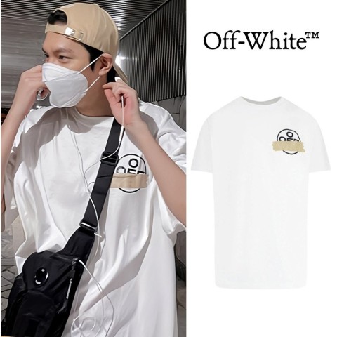 [Off-White] 오프화이트 테이프 애로우 티셔츠