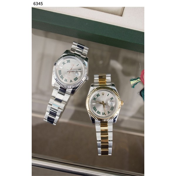 롤렉스 데이트저스트 슬레이트 로만 시계 - 2 Color-레플리카 사이트 쇼핑몰