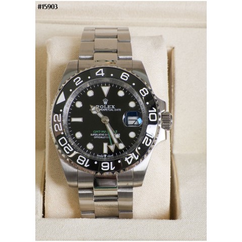 롤렉스 GMT-Master II GMT 마스터 2 블랙 오이스터 쥬빌리