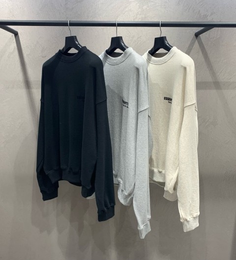 22FW FOG 에센셜 후로피 루즈핏 팬츠 & 맨투맨 세트 ( 3 COLOR )