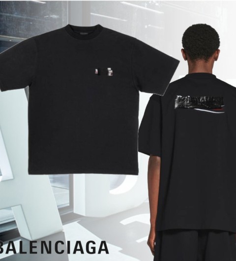 [BALENCIAGA] 발렌시아가 개퍼 로고 반팔티 ( 2 COLOR )