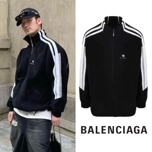 [Balenciaga] 발렌시아가 스포티 B 트랙 울 자켓 -해외배송--레플리카 사이트 쇼핑몰